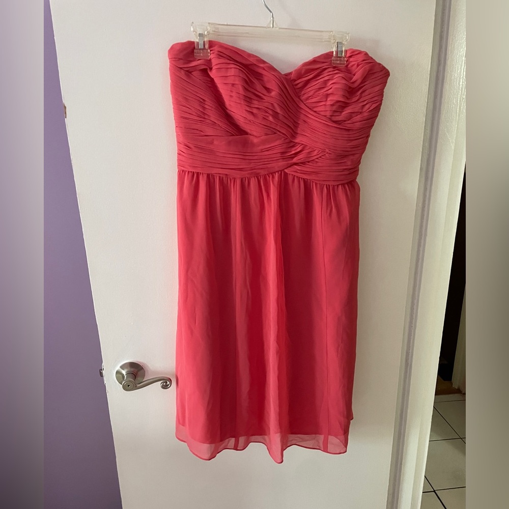 NWT Ralph Lauren Crepe Sweetheart Dress sz 14